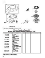 Toro 20038 Toro Super Recycler Mower with Bag Parts Catalog, 2004 page 18