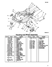 Toro 20038 Toro Super Recycler Mower with Bag Parts Catalog, 2004 page 3