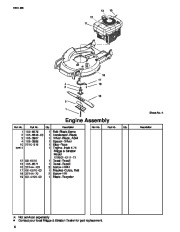 Toro 20038 Toro Super Recycler Mower with Bag Parts Catalog, 2004 page 6
