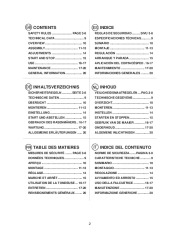 Electrolux Owners Manual, 2009 page 2