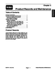 Toro 03112SL Rev B Service Manual Multi Pro 1200 1250 Preface Publication page 9