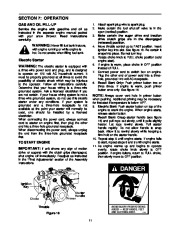 MTD Yard Machines E740 E760 Snow Blower Owners Manual page 11