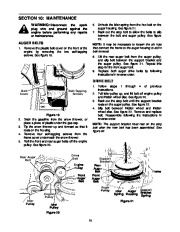 MTD Yard Machines E740 E760 Snow Blower Owners Manual page 15