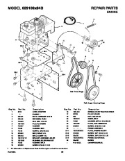 Murray 629108x84B Snow Blower Owners Manual page 32