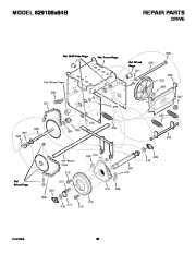 Murray 629108x84B Snow Blower Owners Manual page 36