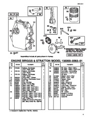 Toro 62924 5 hp Lawn Vacuum Parts Catalog, 1997 page 7