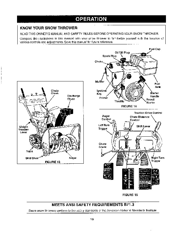 Craftsman 247.885570 24-Inch Snow Blower Owners Manual