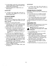 Craftsman 247.885570 Craftsman 24-Inch Two Stage Track Drive Snow Thrower Owners Manual page 14