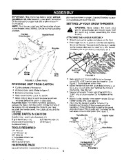 Craftsman 247.885570 Craftsman 24-Inch Two Stage Track Drive Snow Thrower Owners Manual page 6