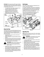MTD Cub Cadet 730 STE Snow Blower Owners Manual page 10