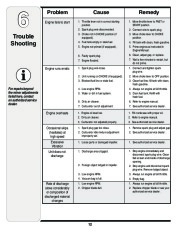 MTD Troy-Bilt 204 Chipper Shredder Vacuum Lawn Mower Owners Manual page 12