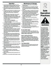 MTD Troy-Bilt 204 Chipper Shredder Vacuum Lawn Mower Owners Manual page 5