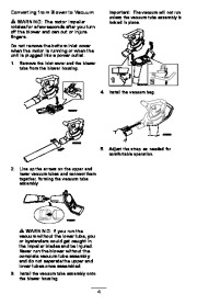Craftsman Owners Manual, 2010 page 4