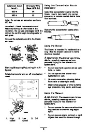 Craftsman Owners Manual, 2010 page 6