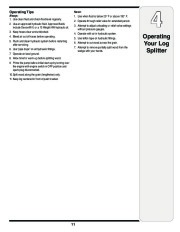 MTD 5DM Log Splitter Lawn Mower Owners Manual page 11