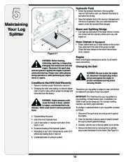 MTD 5DM Log Splitter Lawn Mower Owners Manual page 12