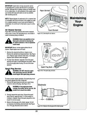 MTD 5DM Log Splitter Lawn Mower Owners Manual page 21