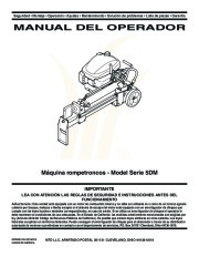 MTD 5DM Log Splitter Lawn Mower Owners Manual page 31