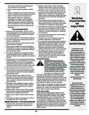 MTD 5DM Log Splitter Lawn Mower Owners Manual page 35