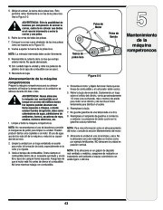 MTD 5DM Log Splitter Lawn Mower Owners Manual page 43