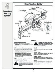 MTD 5DM Log Splitter Lawn Mower Owners Manual page 8