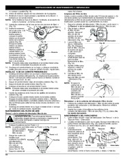 MTD Bolens BL100 BL150 Gas Trimmer 2 Cycle Lawn Mower Owners Manual page 34