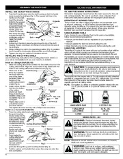 MTD Bolens BL100 BL150 Gas Trimmer 2 Cycle Lawn Mower Owners Manual page 4