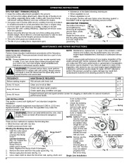 MTD Bolens BL100 BL150 Gas Trimmer 2 Cycle Lawn Mower Owners Manual page 6