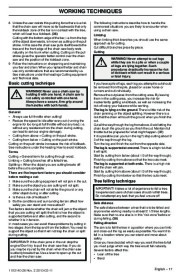 Husqvarna 235e 236e 240e TrioBrake Chainsaw Owners Manual, 2003,2004,2005,2006,2007,2008,2009,2010 page 17