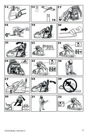 Husqvarna 235e 236e 240e TrioBrake Chainsaw Owners Manual, 2003,2004,2005,2006,2007,2008,2009,2010 page 3