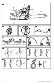 Husqvarna 235e 236e 240e TrioBrake Chainsaw Owners Manual, 2003,2004,2005,2006,2007,2008,2009,2010 page 4