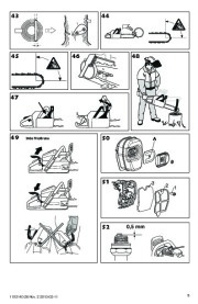 Husqvarna 235e 236e 240e TrioBrake Chainsaw Owners Manual, 2003,2004,2005,2006,2007,2008,2009,2010 page 5