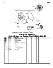 Toro 62925 206cc OHV Vacuum Blower Parts Catalog, 2003, 2004, 2005 page 13