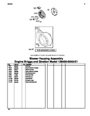 Toro 62925 206cc OHV Vacuum Blower Parts Catalog, 2003, 2004, 2005 page 18