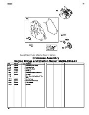 Toro 62925 206cc OHV Vacuum Blower Parts Catalog, 2003, 2004, 2005 page 26
