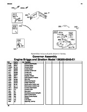 Toro 62925 206cc OHV Vacuum Blower Parts Catalog, 2003, 2004, 2005 page 30
