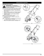 MTD TB154 Electric Gardern Cultivator Lawn Mower Owners Manual page 19