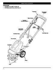 MTD TB154 Electric Gardern Cultivator Lawn Mower Owners Manual page 4