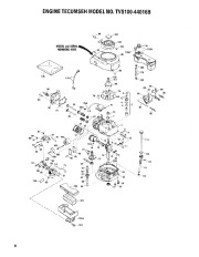 Toro 16775, 16575 Toro Walk Behind Mowers Parts Catalog, 1990 page 8