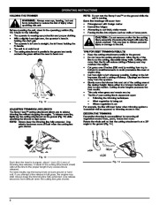 MTD Yard Man YM20CS 2 Cycle Trimmer Lawn Mower Owners Manual page 8