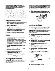 Toro 20030, 20042, 20043, 20045 Toro Super Recycler Mower, SR-21P Manuel des Propriétaires, 2001 page 22