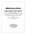 McCulloch Owners Manual page 8