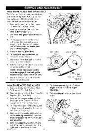Craftsman 536.881501 Craftsman 22-Inch Snow Thrower Owners Manual page 21