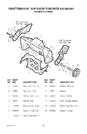 Craftsman 536.881501 Craftsman 22-Inch Snow Thrower Owners Manual page 32