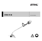 STIHL FS 36 Trimmer Owners Manual page 1