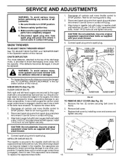 Husqvarna 1130SBE Snow Blower Owners Manual, 2006,2007,2008 page 16