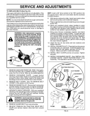 Husqvarna 1130SBE Snow Blower Owners Manual, 2006,2007,2008 page 17