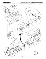 Husqvarna 1130SBE Snow Blower Owners Manual, 2006,2007,2008 page 20