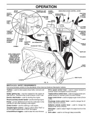 Husqvarna 1130SBE Snow Blower Owners Manual, 2006,2007,2008 page 9