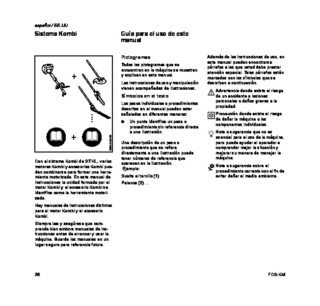 STIHL FCS KM Edger Owners Owners Manual - English